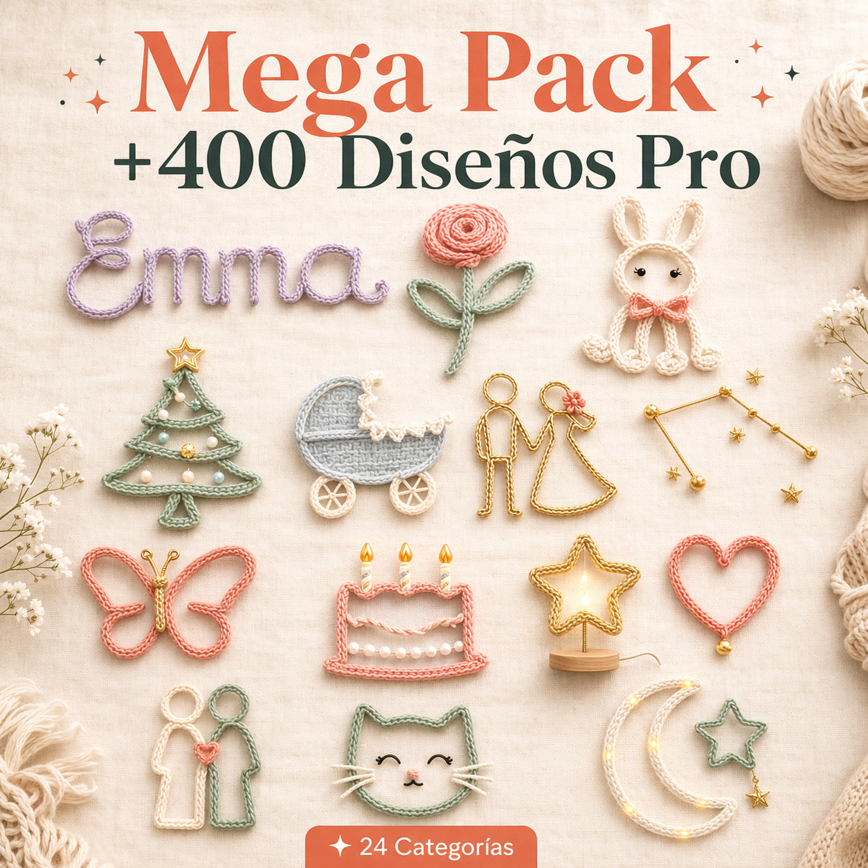 Mega Pack +400 Diseños Pro